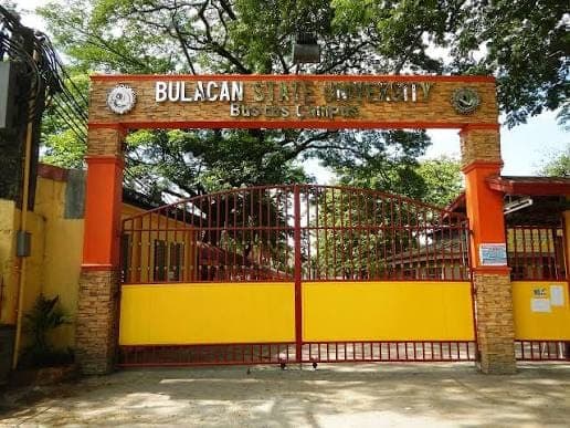 The Bulacan State University gate